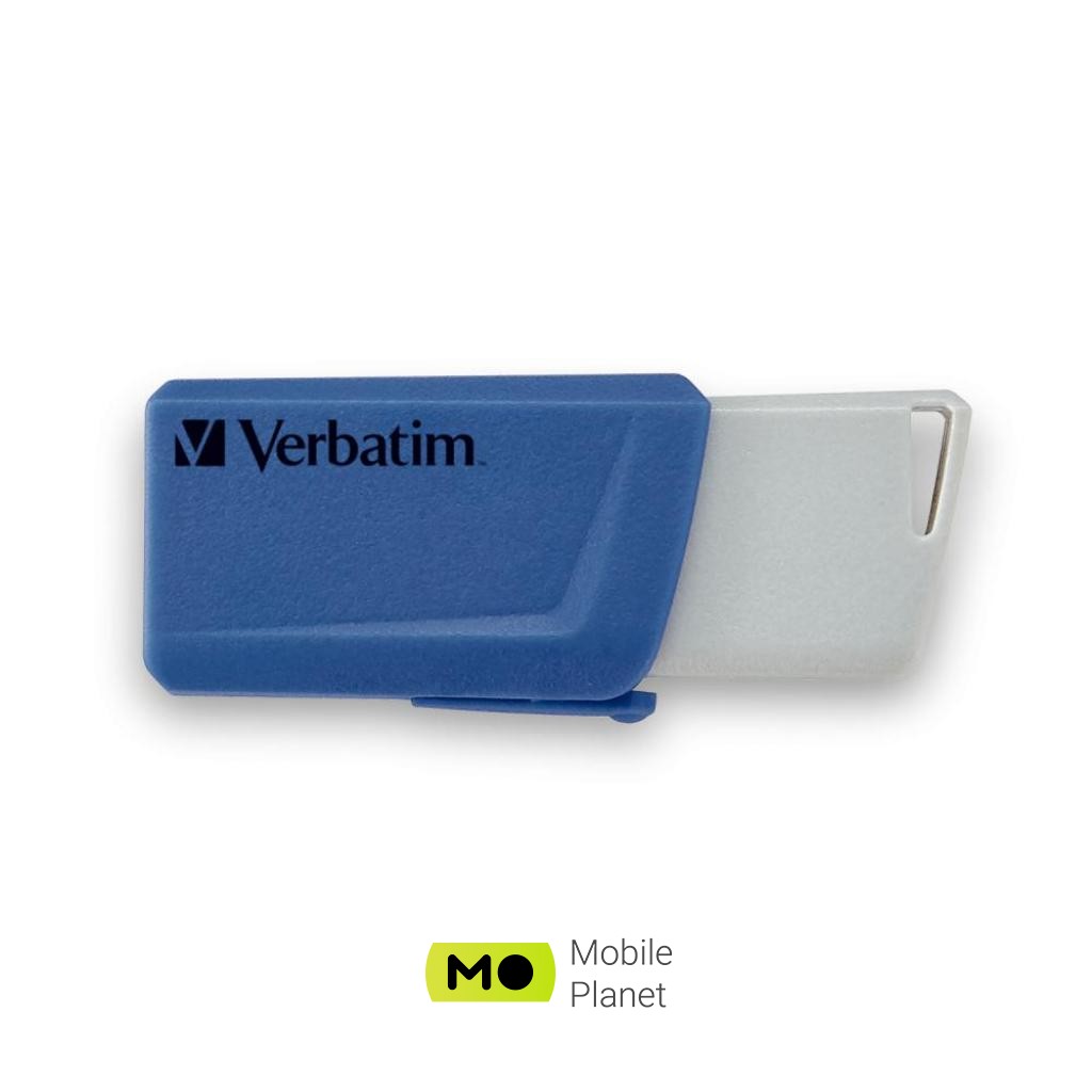 Verbatim 2x32GB Store n Click Red/Blue USB 3.2 (49308) (UA) Тип: С выдвижным USB; Объем памяти: