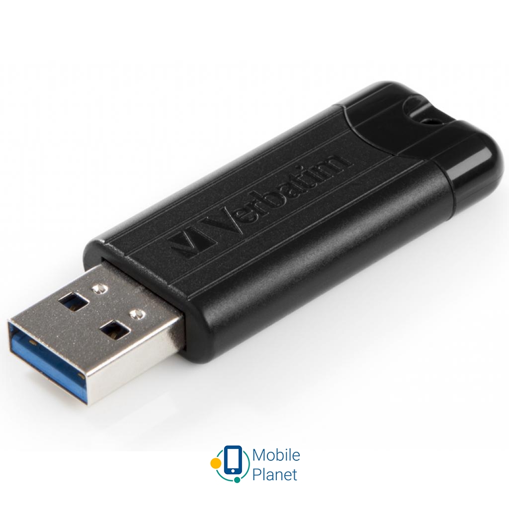 Verbatim 32GB PinStripe Black USB 3.0 (49317) (UA) Модель 32GB PinStripe Black USB 3.0
