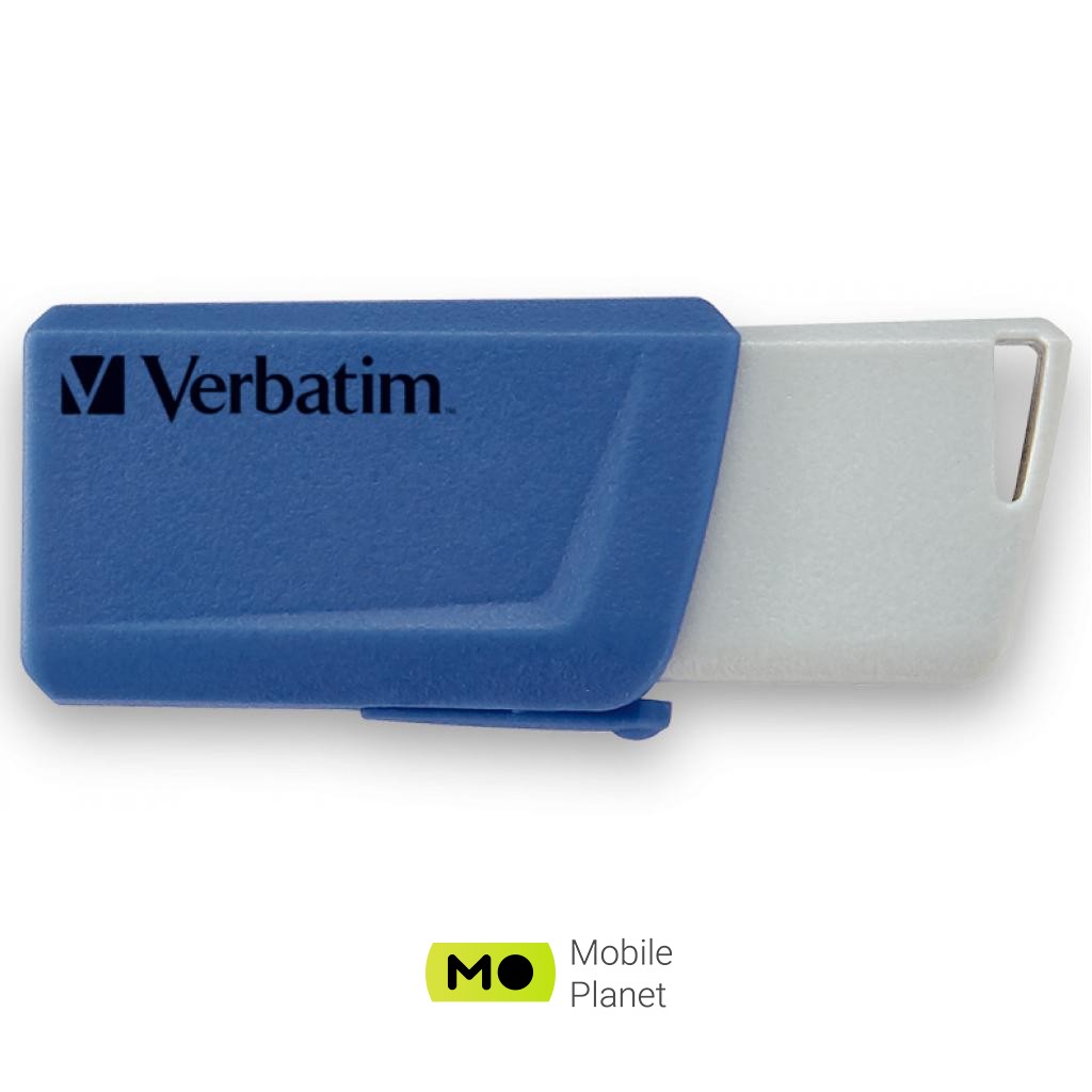 Verbatim 3x16GB Store n Click Red / Blue / Yellow USB 3.2 (49306) (UA) Матеріал корпусу пластик