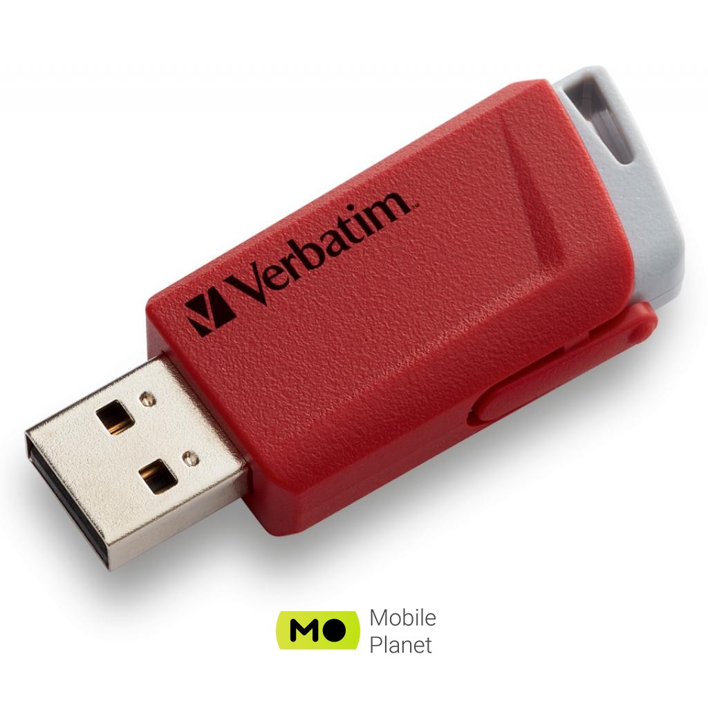 Verbatim 3x16GB Store n Click Red / Blue / Yellow USB 3.2 (49306) (UA) Максимальна швидкість записи 25 Мбайт/сек