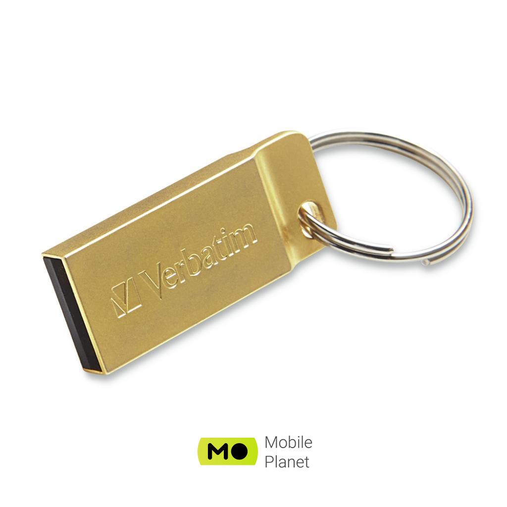 Verbatim 64GB Metal Executive Gold USB 3.0 (99106) (UA) Інтерфейс USB 3.0