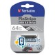 Verbatim 64GB PinStripe Black USB 3.0 (49318) (UA)
