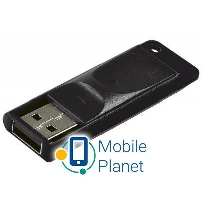 Verbatim 64GB Slider Black USB 2.0 (98698) Интерфейс USB 2.0