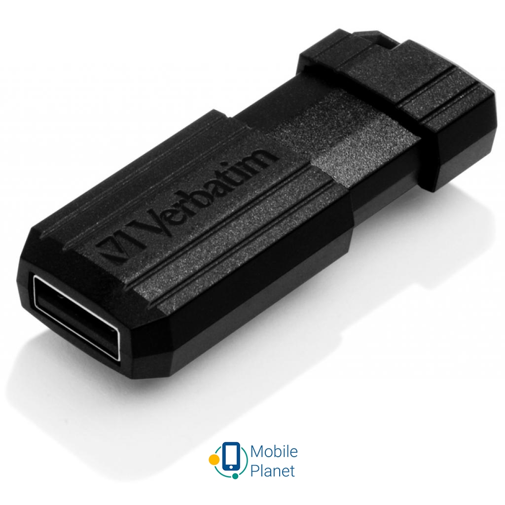 Verbatim 64GB Store 'n' Go PinStripe Black USB 2.0 (49065) (UA) Артикул 49065