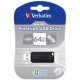 Verbatim 64GB Store 'n' Go PinStripe Black USB 2.0 (49065) (UA)