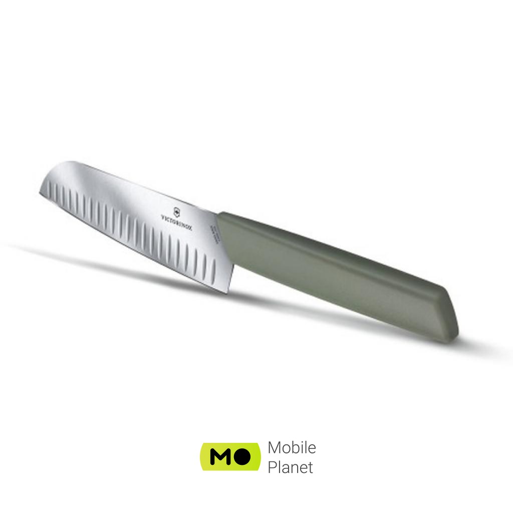 Victorinox Swiss Modern 17 см Olive (6.9056.17K6B) (UA) Призначення сантоку (кухарський)