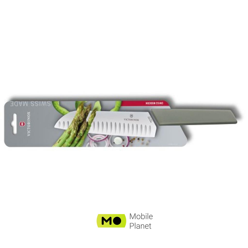 Victorinox Swiss Modern 17 см Olive (6.9056.17K6B) (UA) Тип ножа: Японський;
