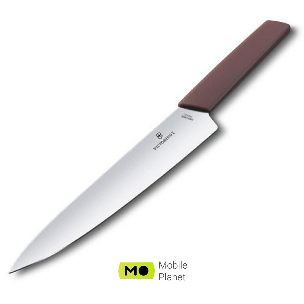 Victorinox Swiss Modern 22 см Burgundy (6.9016.221B) (UA) Тип кріплення рукояті всадний