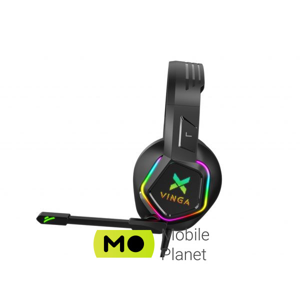 Vinga HSCU-160 Gaming LED Black (HSCU-160) (UA) Интерфейс подключения штекер 3.5 мм, USB