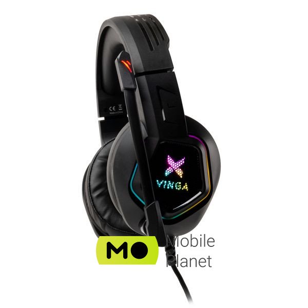 Vinga HSCU-160 Gaming LED Black (HSCU-160) (UA) Підключення дротове