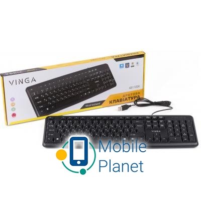 Vinga KB110BK Тип: проводная; Назначение: для