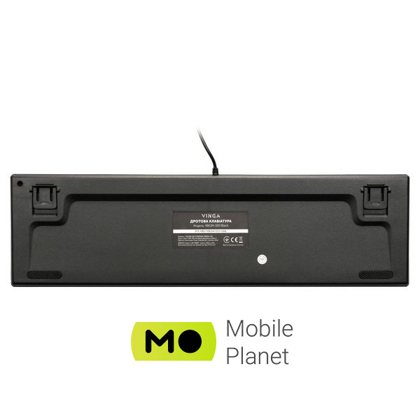Vinga KBGM-100 LED Blue Switch USB Black (KBGM-100 Black) Тип: ігрова; Призначення: для ПК;