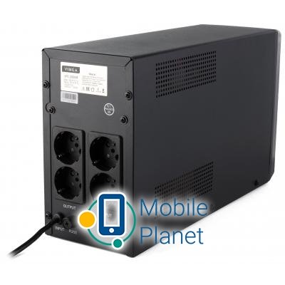 Vinga LCD 1500VA metal case (VPC-1500M) (UA) потужність, wa  1500 c*a < 