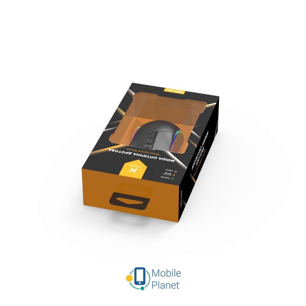 Vinga MSG-201 Black (UA) Тип: дротові, Геймерські;