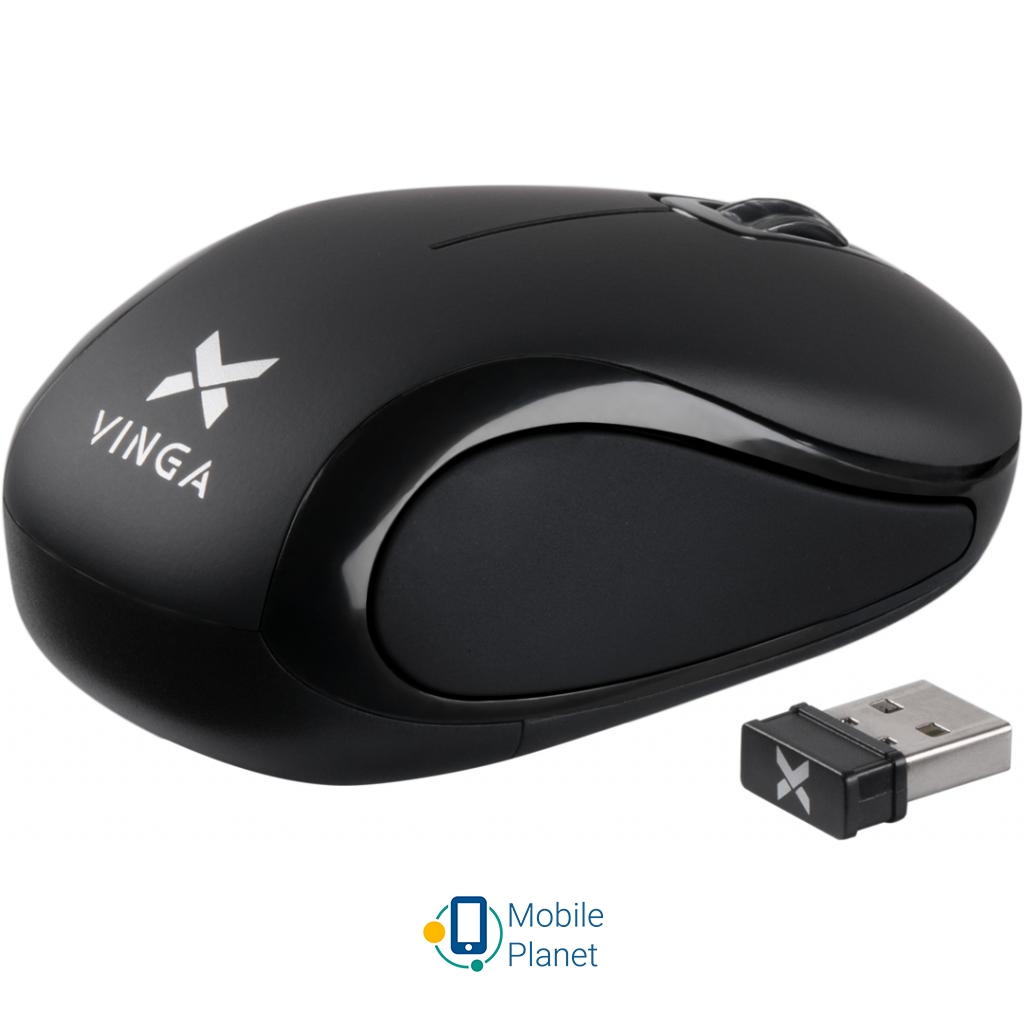 Vinga MSW-907 black (UA) Тип: Портативні, бездротові;