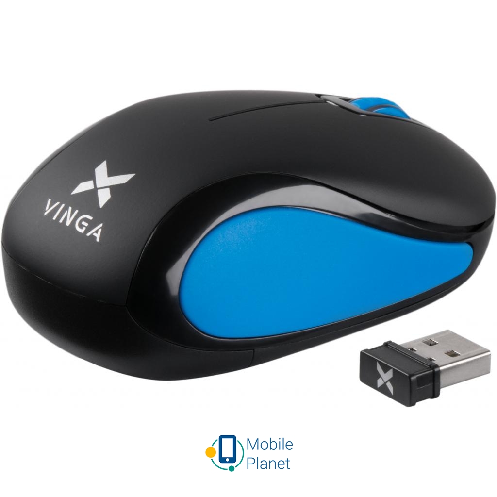 Vinga MSW-907 black - blue (UA) Тип: Портативні, бездротові;