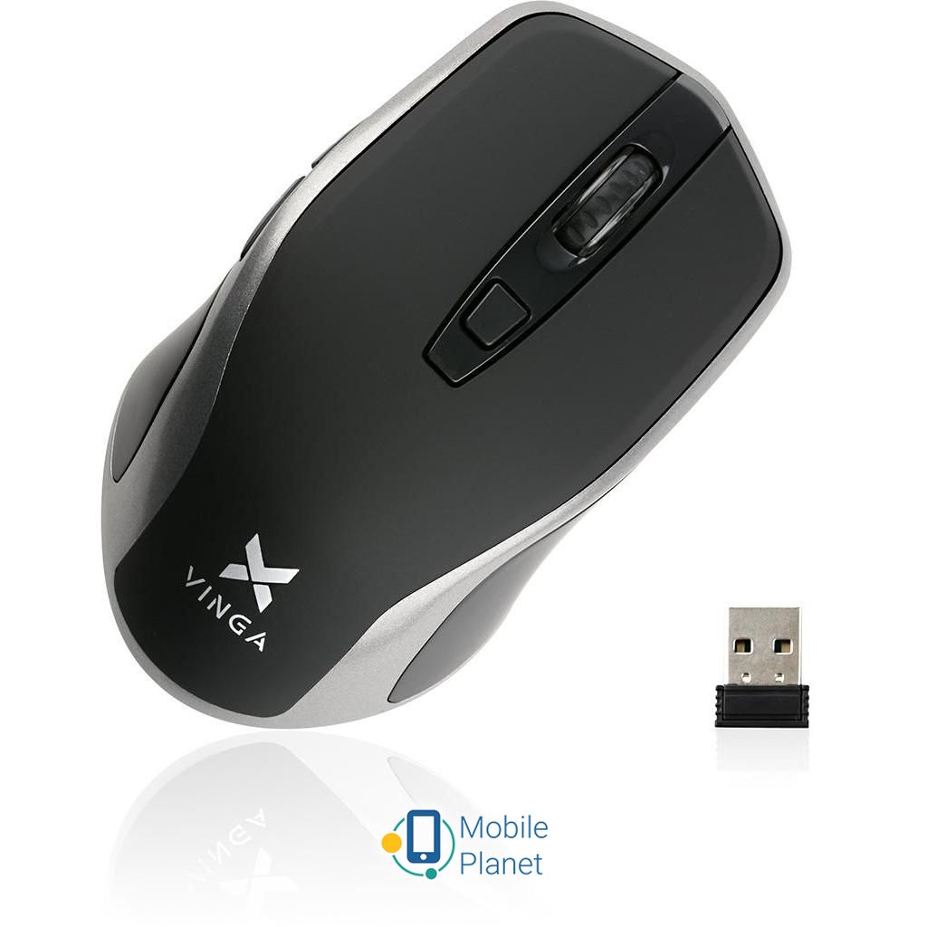 Vinga MSW-909 Silent black-grey (UA) роздільна здатність (макс)  1600 dpi 