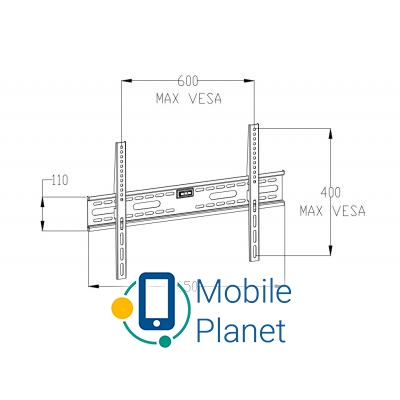 Vinga TM10-6451 Тип: фиксированный; Минимальная