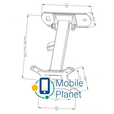 Vinga TM31-1151 Тип: поворотно-похилий;