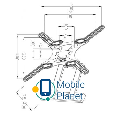 Vinga TM32-4452 (UA) Тип: поворотно-наклонный;