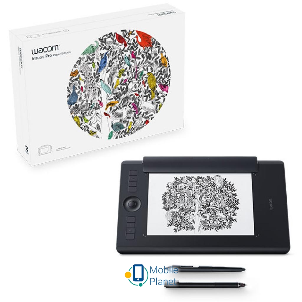 Wacom Intuos Pro Paper M (PTH-660P-N) Размеры рабочей поверхности: 224 x