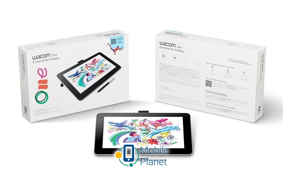 Wacom One 13 (DTC133W0B) Подключение: проводное;