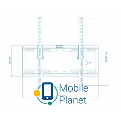 Walfix TV-40B Тип: наклонный; Количество