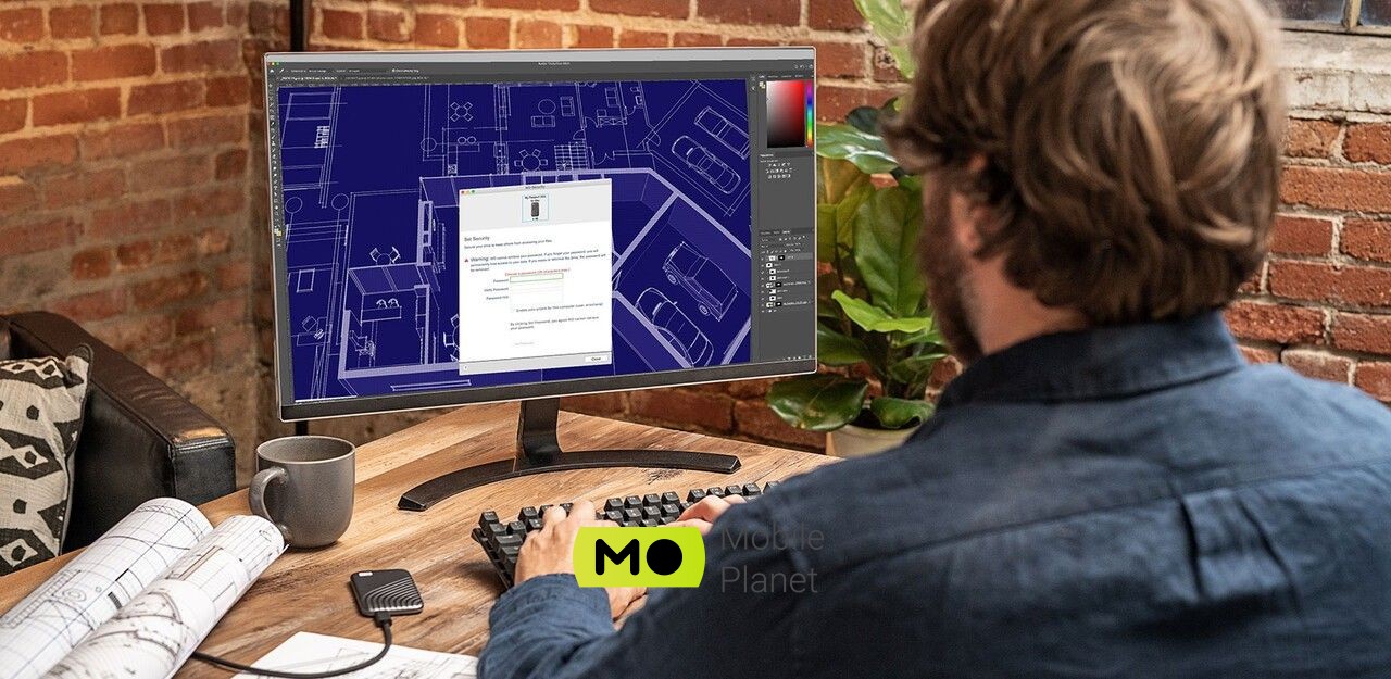 WD My Passport (2TB Space Gray) (WDBAGF0020BGY-WESN) (UA) Тип: внешний; Емкость: 2000 ГБ;