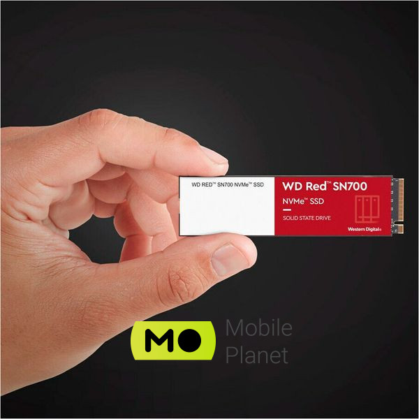 WD Red SN700 1TB M.2 NVMe (WDS100T1R0C) (UA) Форм-фактор: M.2 2280; Ємність: 1 ТБ;