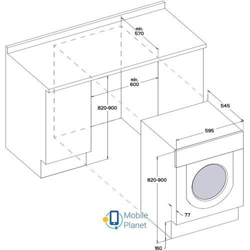 Whirlpool WDWG 75148 EU Максимальная загрузка 7+5 кг;