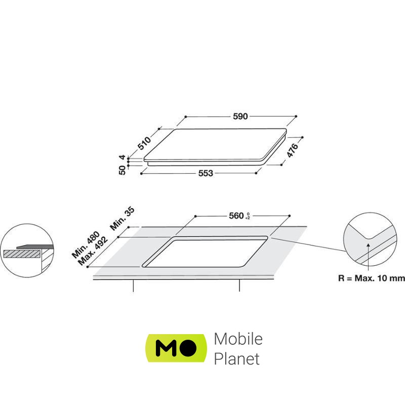 Whirlpool WLS 5360 BFW Тип: індукція; Колір білий;