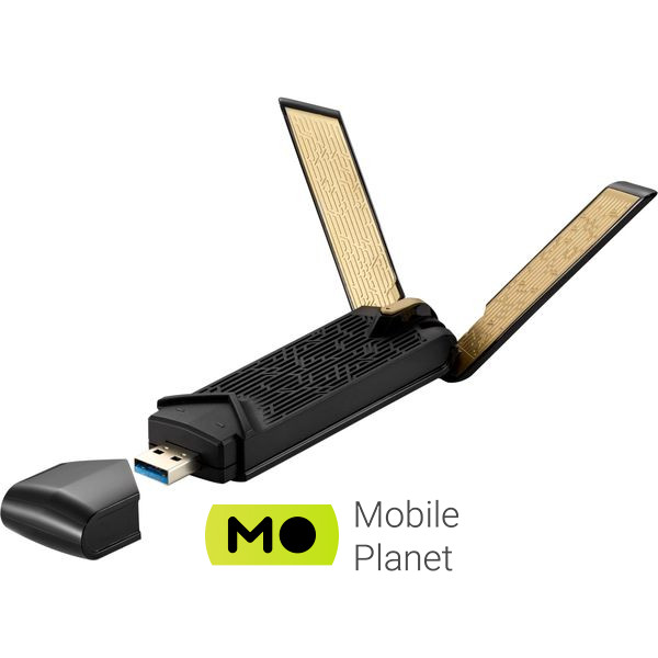 Wi-Fi адаптер ASUS USB-AX56 (90IG06H0-MO0R00) (UA) Стандарт Wi-Fi Wi-Fi 6 (802.11ax)
