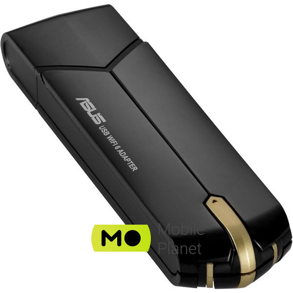 Wi-Fi адаптер ASUS USB-AX56 (90IG06H0-MO0R00) (UA) Інтерфейс підключення USB