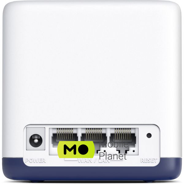Wi-Fi Mesh система MERCUSYS Halo H50G 2-pack (UA) Количество юнитов в системе: 2;