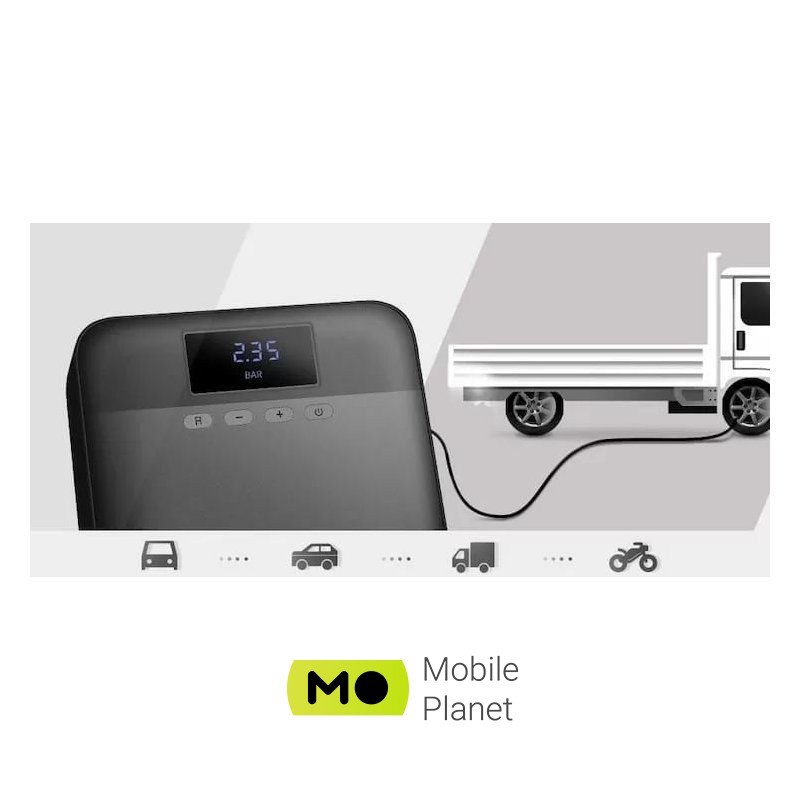 Xiaomi 70Mai Air Compressor Lite (Midrive TP03) Максимальний робочий струм 10 А