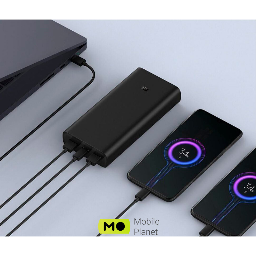 Xiaomi Power Bank 20000mAh 50W Black (BHR5121GL) Зарядні пристрої смартфони, планшети та інші