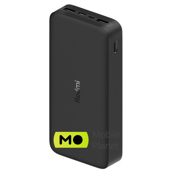 Xiaomi Redmi 20000mAh 18W Black (VXN4285CN / VXN4304GL) Ёмкость: 20000 mAh; Назначение: для