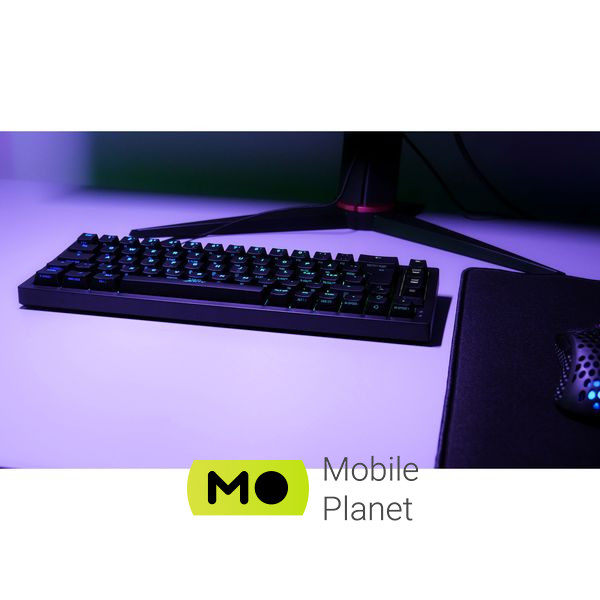 Xtrfy K5 68 keys Kailh Red Hot-swap RGB UA Black (K5-RGB-CPT-BLACK-R-UKR) (UA)