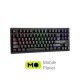 Xtrike GK-979 5 кольорів-LED Mechanical Red Switch USB Black (GK-979) (UA)