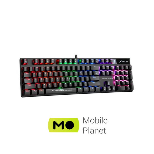 Xtrike GK-980 6 colors-LED Mechanical Red Switch USB Black (GK-980) (UA) Тип: ігрова; Призначення: для ПК;