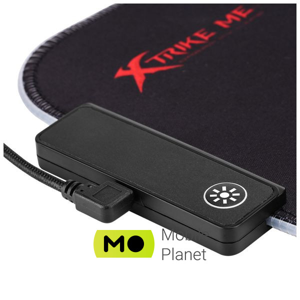 Xtrike MP-602 RGB lighting Black/Red (MP-602) (UA) Додатково світиться (підключення по USB)