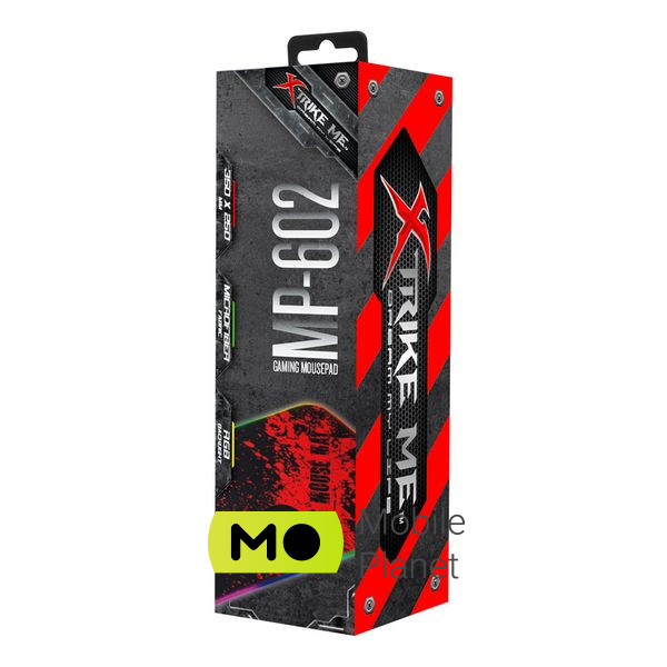 Xtrike MP-602 RGB lighting Black/Red (MP-602) (UA) Материал: ткань; Дополнительно: