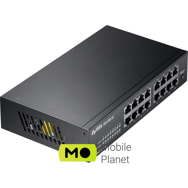 ZYXEL GS1100-16 (GS1100-16-EU0103F) (UA) Комутаційна матриця 32 Гбіт/с