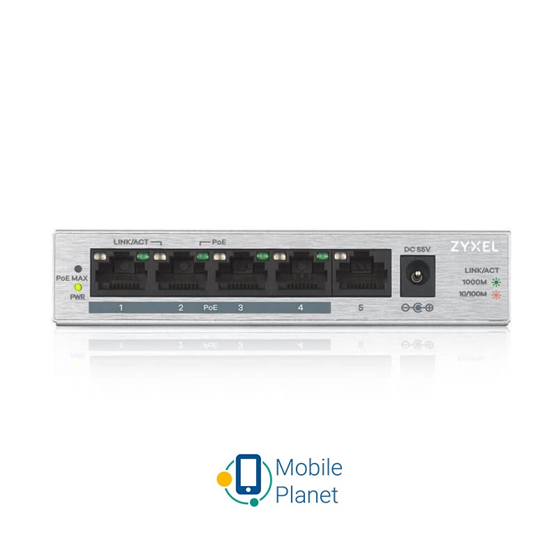 ZYXEL GS1005HP Порти 10/100 Мбіт/с ні