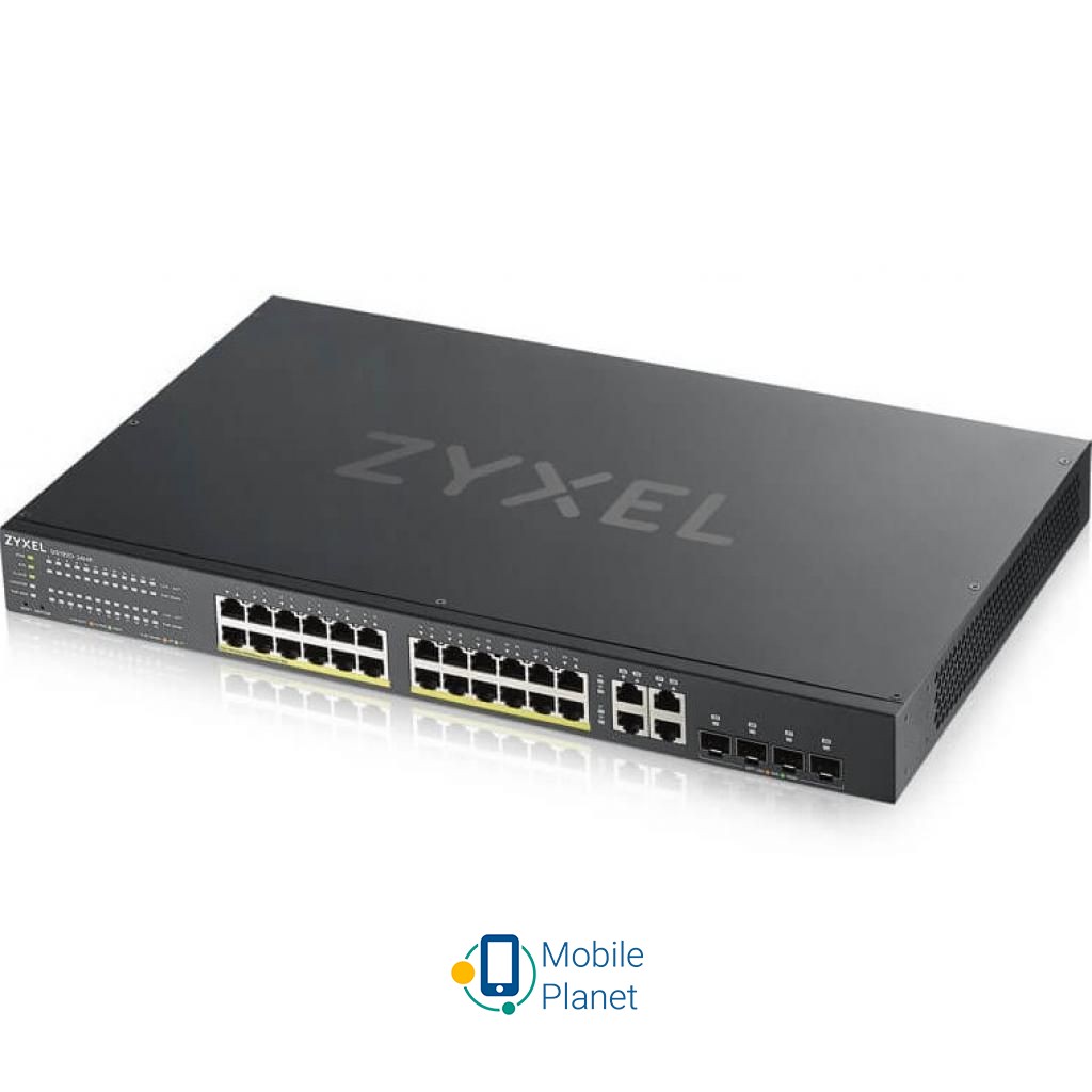 ZyXel GS1920-24HPv2 (UA) Тип: керований; Форм-фактор: в