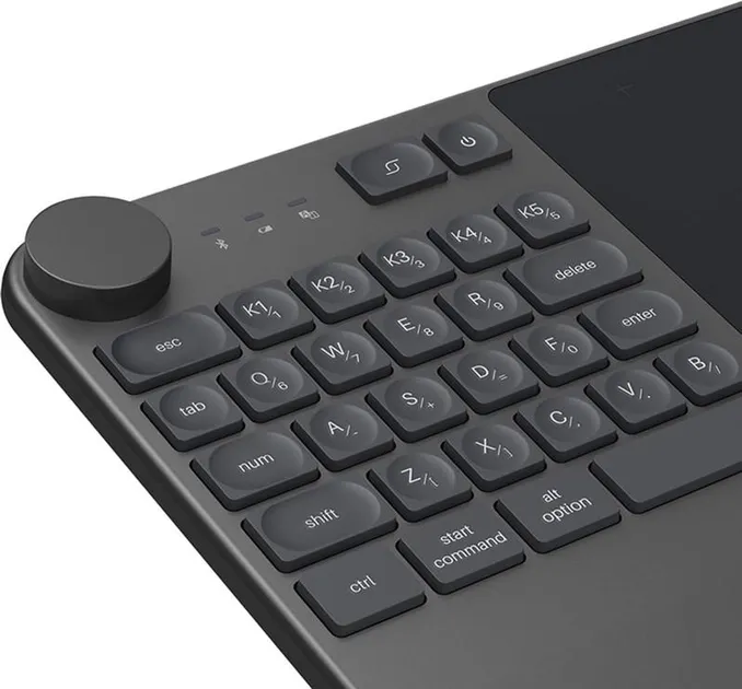 HUION Inspiroy Keydial KD200 (KD200_HUION) Розміри робочої поверхні 226 x 142.88 мм