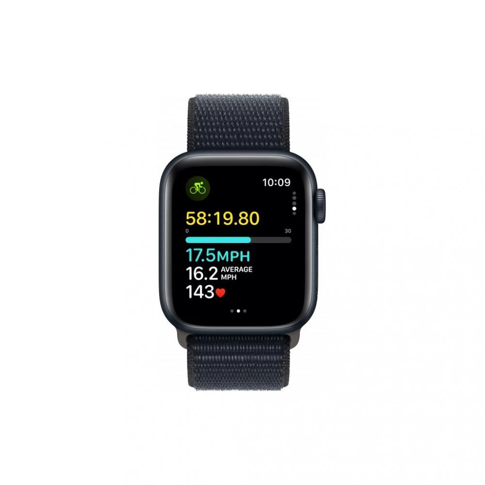 Apple Watch SE 2 GPS 40mm Midnight Aluminium Case with Midnight Sport Loop (MRE03) Бренд: Apple; Лінійка: Watch SE 2; iOS: є;