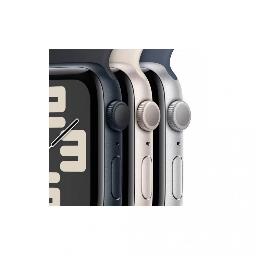 Apple Watch SE 2 GPS 44mm Midnight Aluminium Case with Midnight Sport Band S/M (MRE73) Бренд: Apple; Линейка: Watch SE 2; iOS: