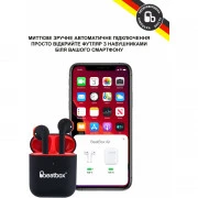BeatBox PODS AIR 2 Wireless Сharging Black-Red (bbpair2wcbr) (UA)
