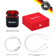 BeatBox PODS AIR 2 Wireless Сharging Black-Red (bbpair2wcbr) (UA)